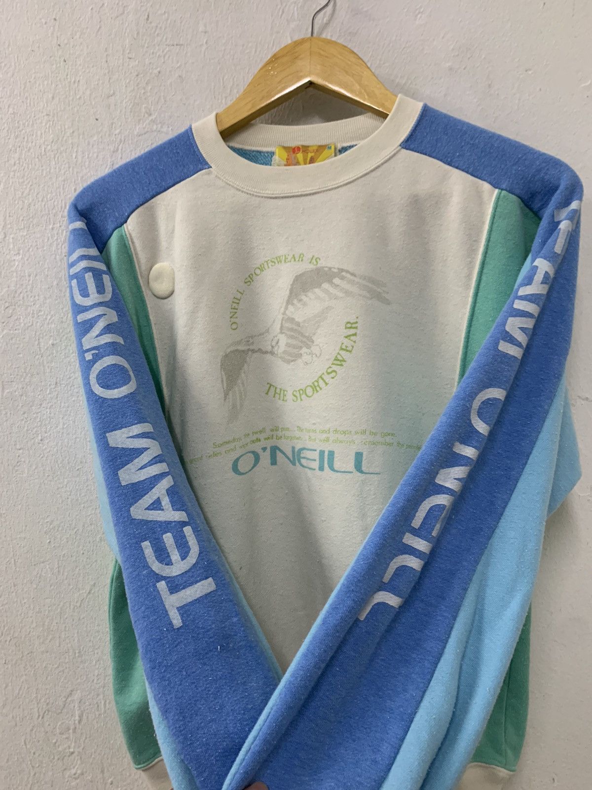 O'Neill × Vintage Vintage Team Oneill Sweatshirt Size US M / EU 48-50 / 2 - 5 Thumbnail