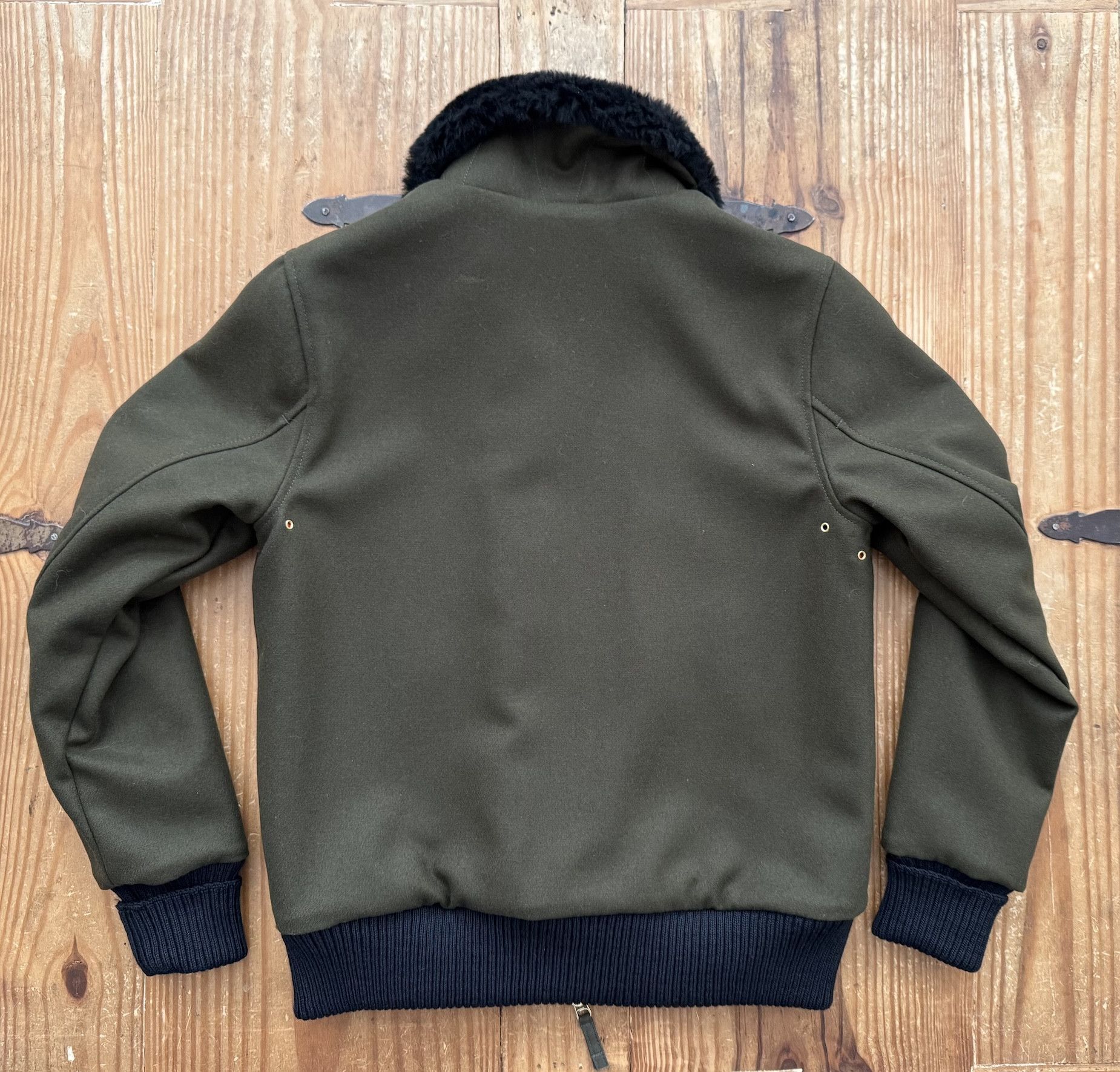 Dehen Flyer's Club Jacket Wool Loden