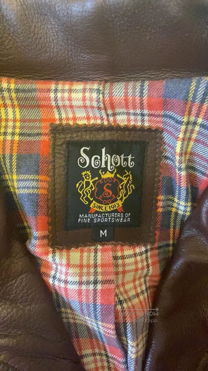 Schott Schott Wax cowhide vintage box clerk jacket Size US M / EU 48-50 / 2 - 9 Thumbnail