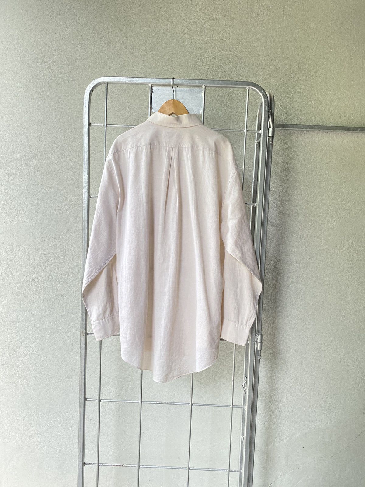 Balenciaga Balenciaga old rose long sleeve shirt Size US L / EU 52-54 / 3 - 6 Thumbnail