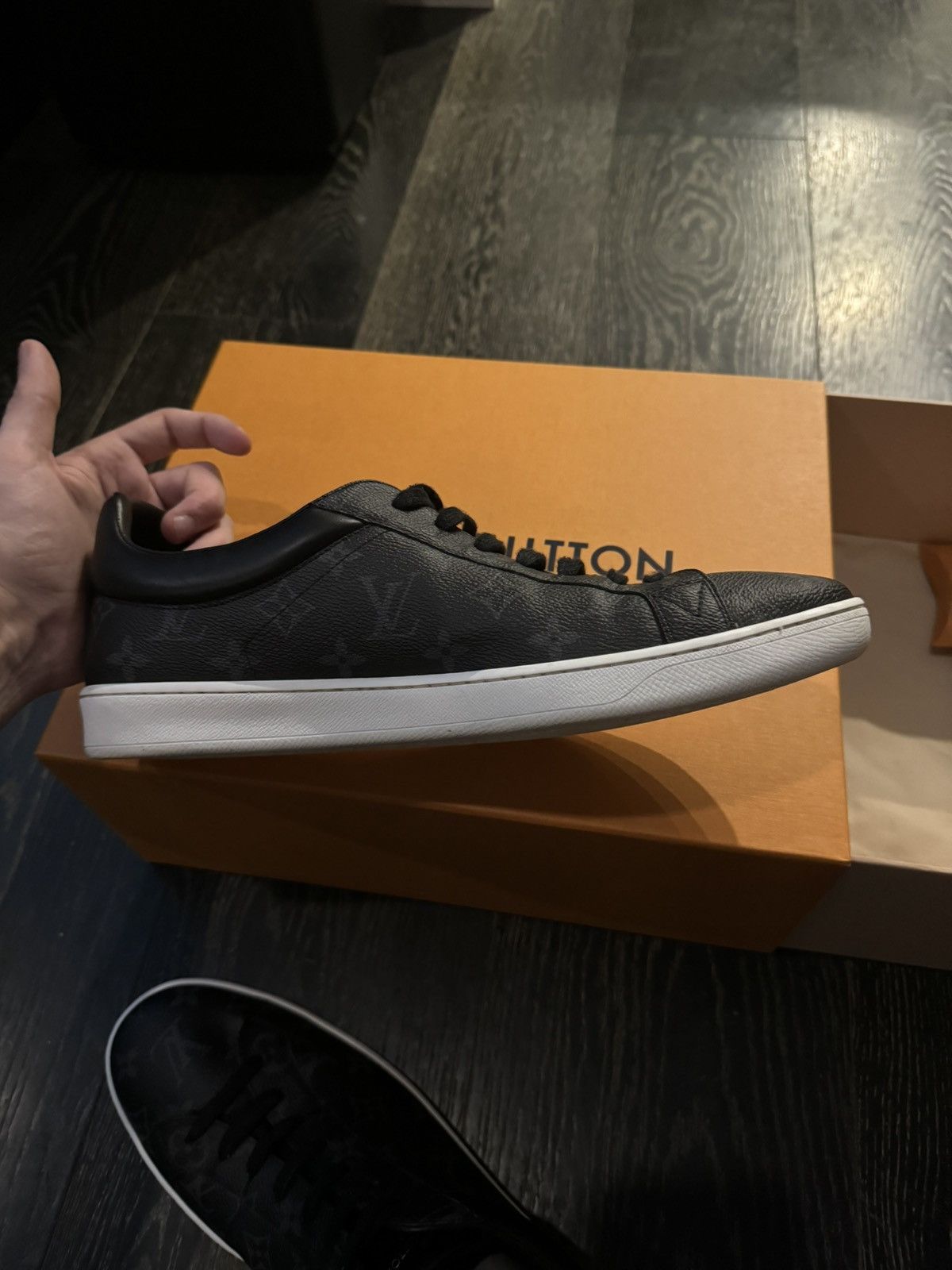 Louis Vuitton Louis Vuitton Sneakers LV Monogram Size US 9.5 / EU 42-43 - 5 Thumbnail