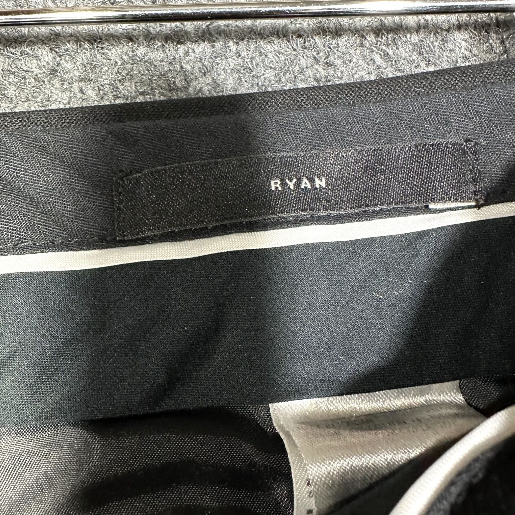 Banana Republic Banana Republic Pants Womens 4 Ryan Fit Black Cotton Stretch Pockets Straight Size 27" / US 4 / IT 40 - 5 Thumbnail