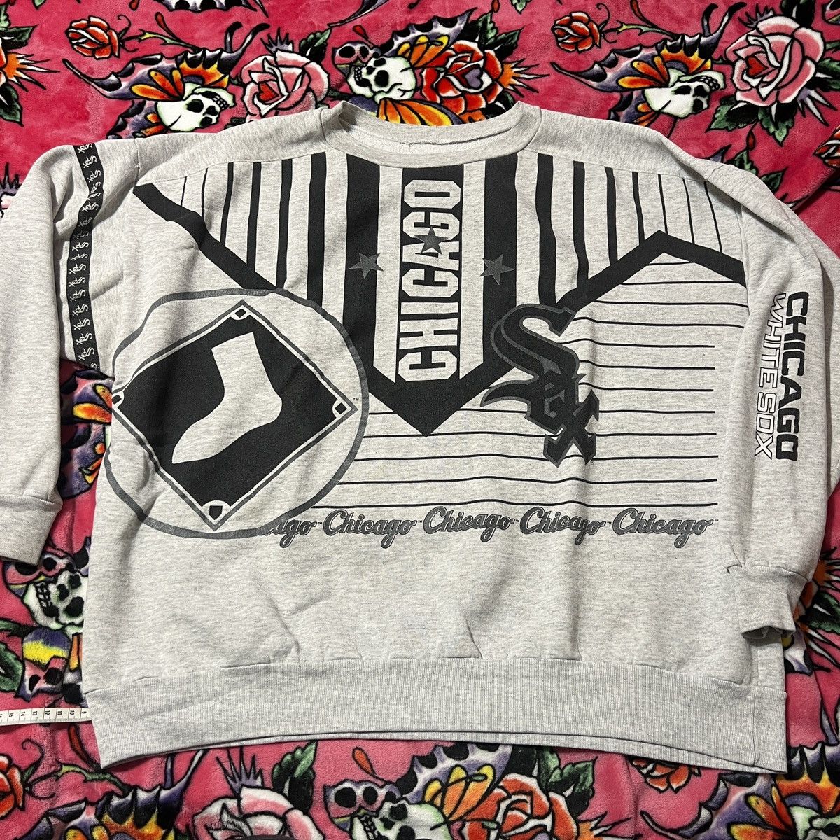 Majestic 1992 AOP Majestic Chicago White Sox Sweatshirt Crewneck XXL Size US XXL / EU 58 / 5 - 1 Thumbnail
