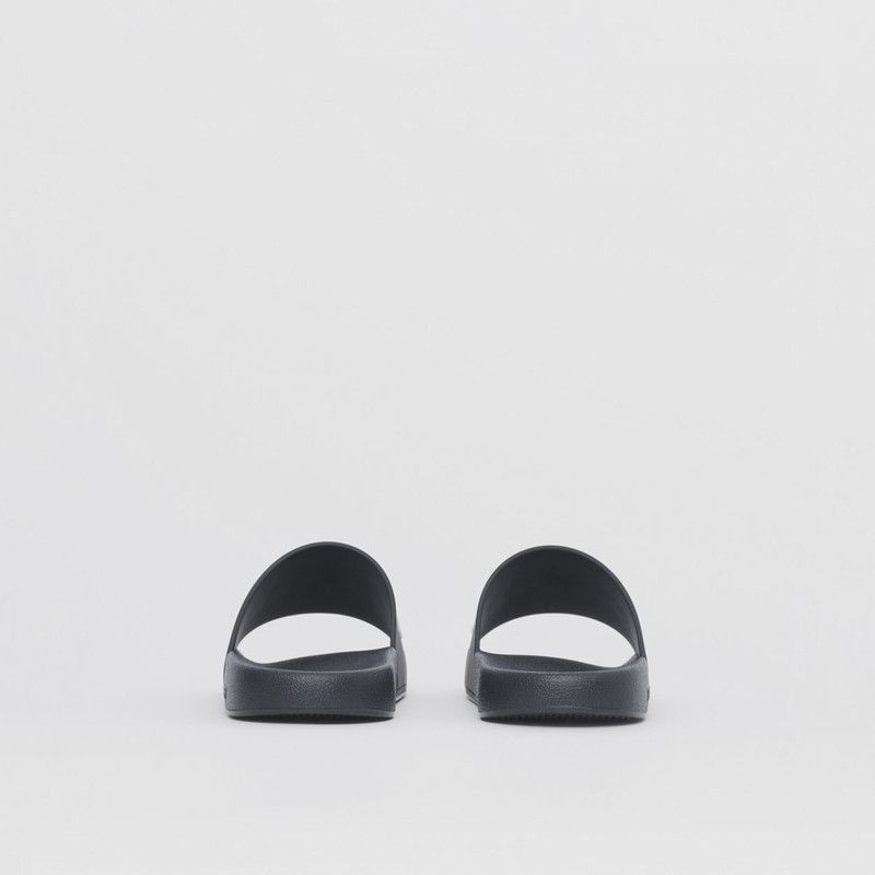 Burberry o1w1db10226 Logo Detail Slides In Blue Size US 6 / IT 36 - 6 Thumbnail