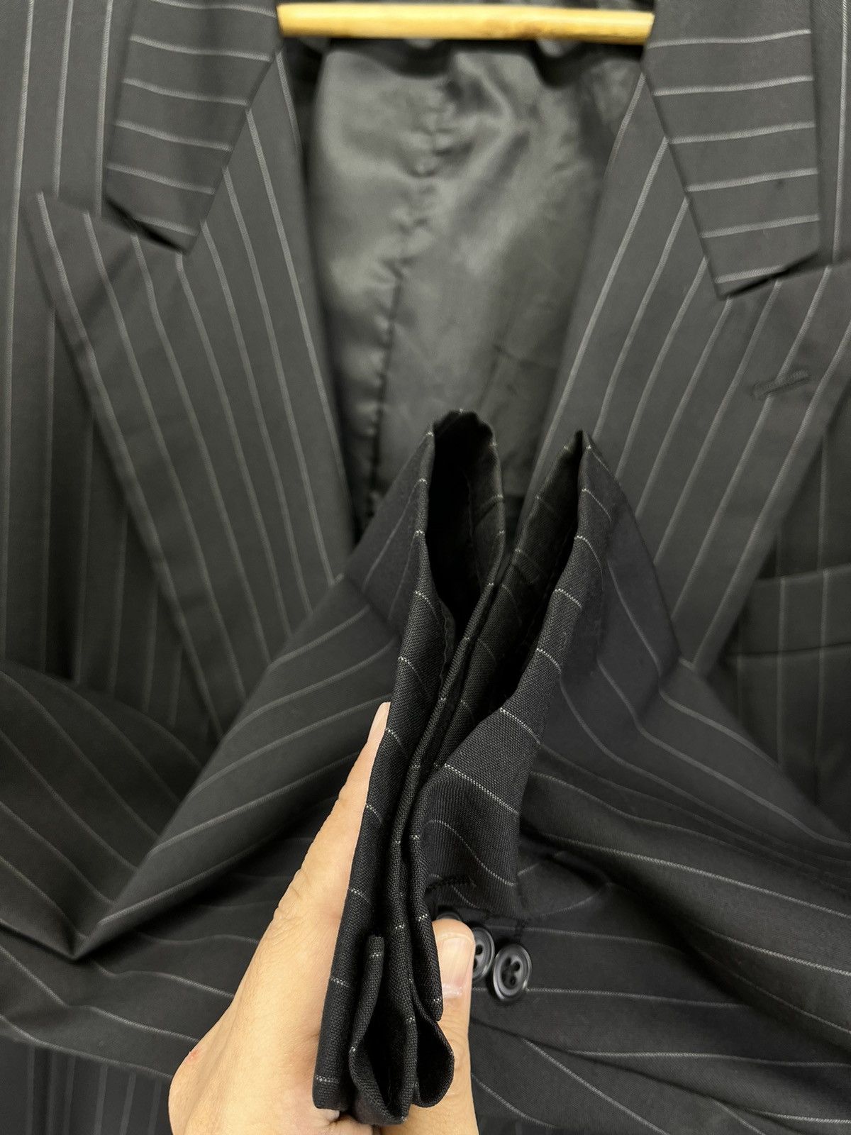 Ermenegildo Zegna Vintage Ermenegildo Zegna Luxury Rare Blazers Coat Jacket Size US L / EU 52-54 / 3 - 13 Thumbnail
