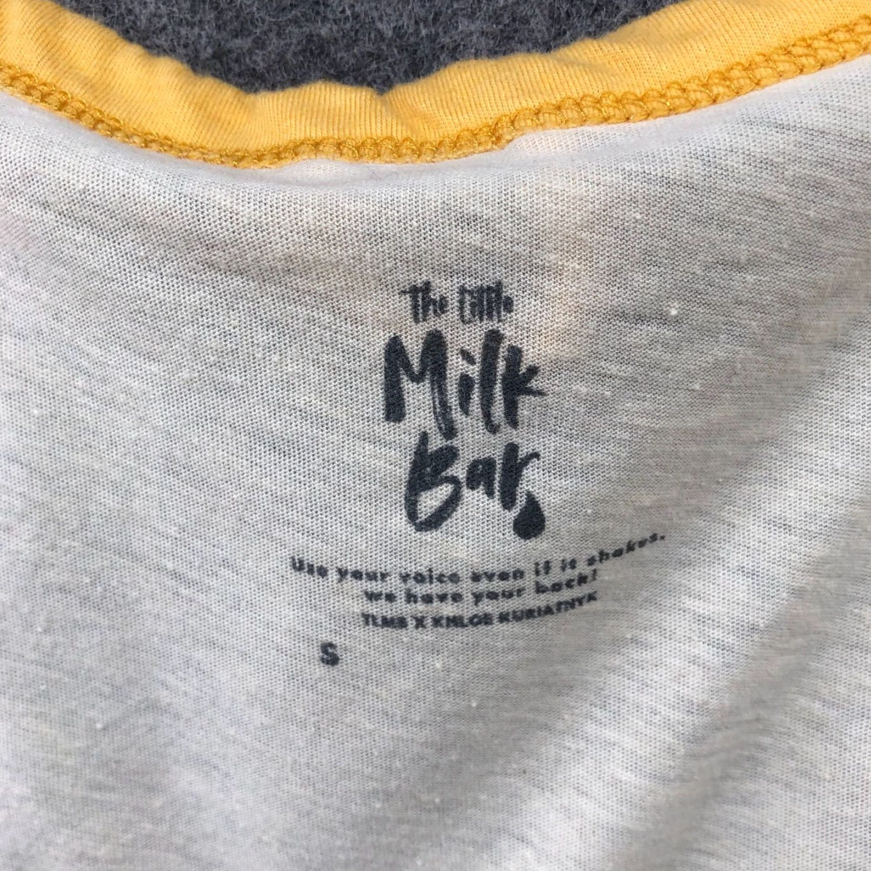 Vintage VINTAGE The Little Milk Bar Snack Squad Tank Top Womens S Cotton Blend Cream Sleeveless Summer Casual Size S / US 4 / IT 40 - 5 Thumbnail