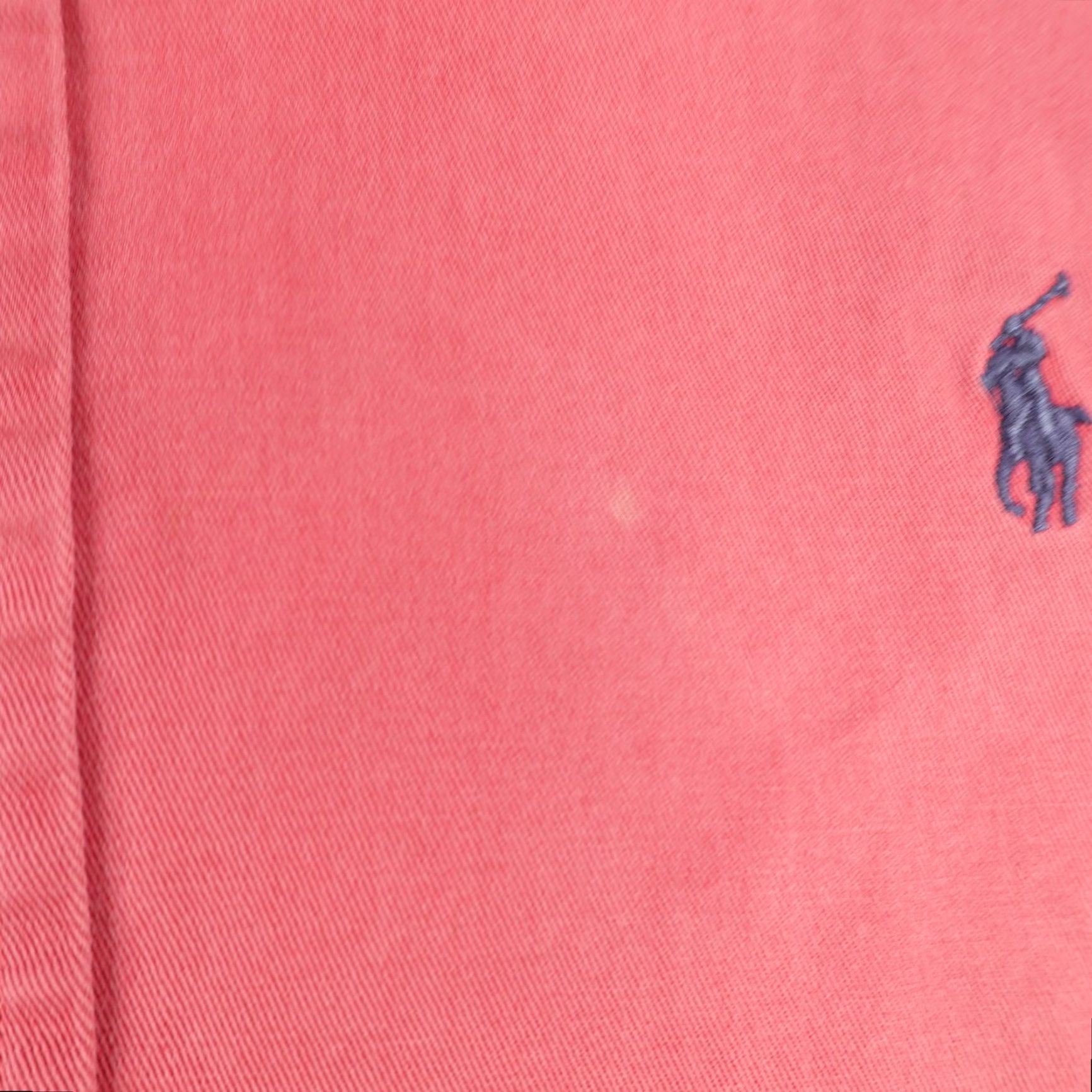 Ralph Lauren VINTAGE Ralph Lauren Shirt Mens L Pink Blake Twill Button-Up Pony Logo Collared Short Sleeve Classic Preppy Mens Size US L / EU 52-54 / 3 - 5 Thumbnail