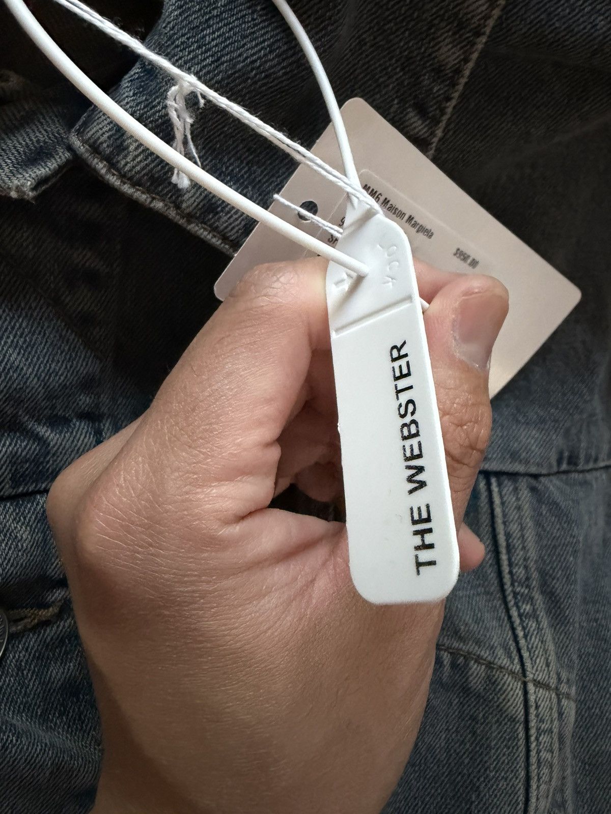MM6 Washed Grey Denim Jacket - MM6 Maison Margiela Size US M / EU 48-50 / 2 - 6 Thumbnail