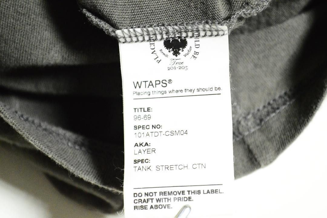 Wtaps W Taps " Rude Boys " khaki colored tank top Size US L / EU 52-54 / 3 - 7 Thumbnail