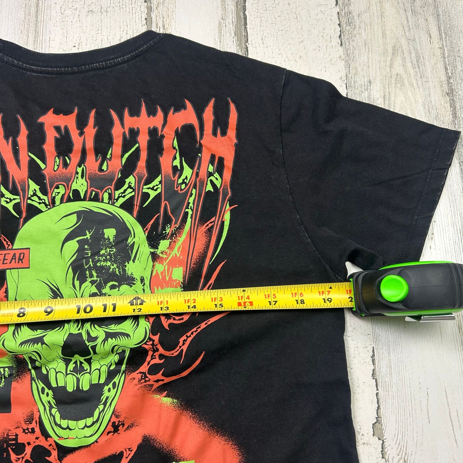 Von Dutch Von Dutch T-Shirt Skull "Open Your Mind" Black Y2K Medium Size US M / EU 48-50 / 2 - 6 Thumbnail