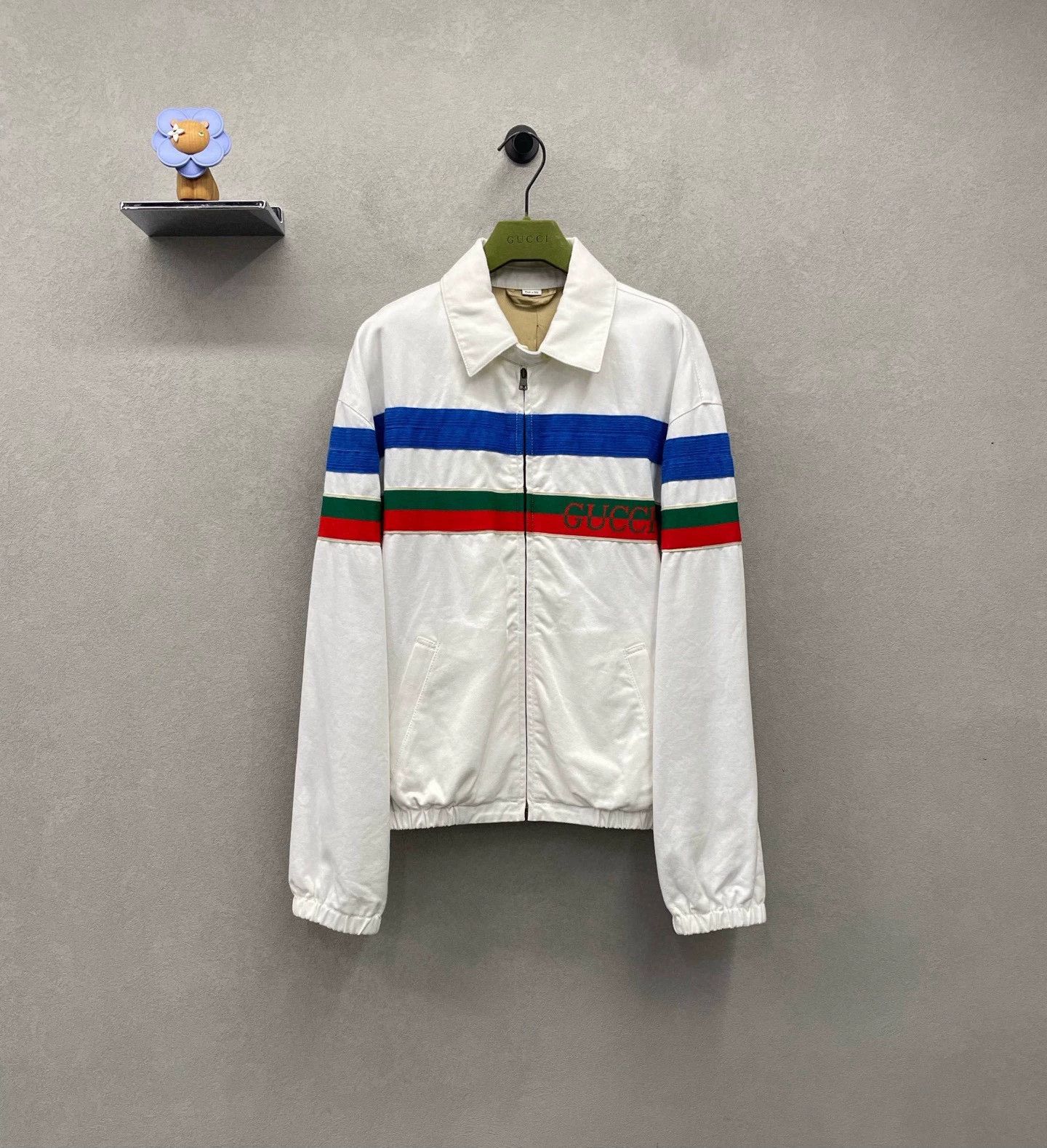 Gucci white striped Gucci jacket size 44 Size US S / EU 44-46 / 1 - 1 Thumbnail