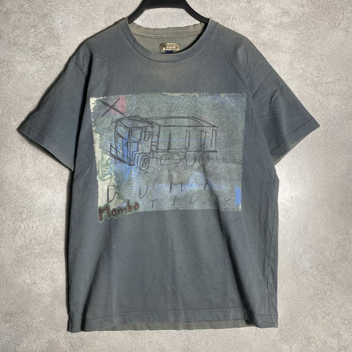 Mambo × Vintage Vintage 2003 Mambo Dumb Truck Faded Tee Size US M / EU 48-50 / 2 - 1 Thumbnail
