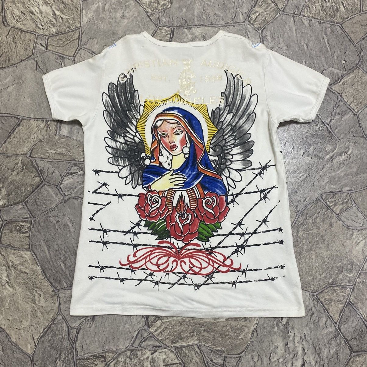 Christian Audigier Christian Audiger T Shirt Big Logo Size M Size US M / EU 48-50 / 2 - 1 Thumbnail