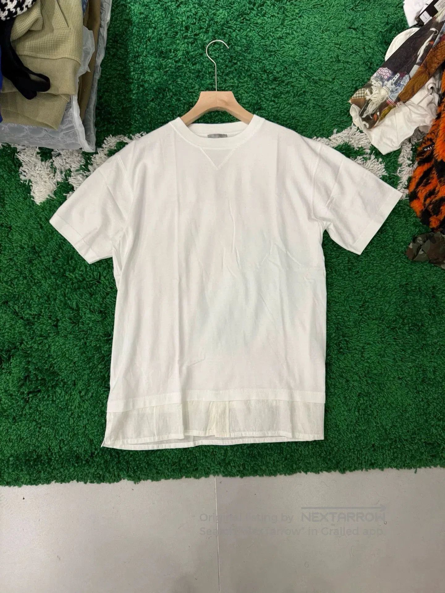 Dior DIOR Solid Letter Jacquard Short-Sleeve T-Shirt. Size US M / EU 48-50 / 2 - 3 Thumbnail