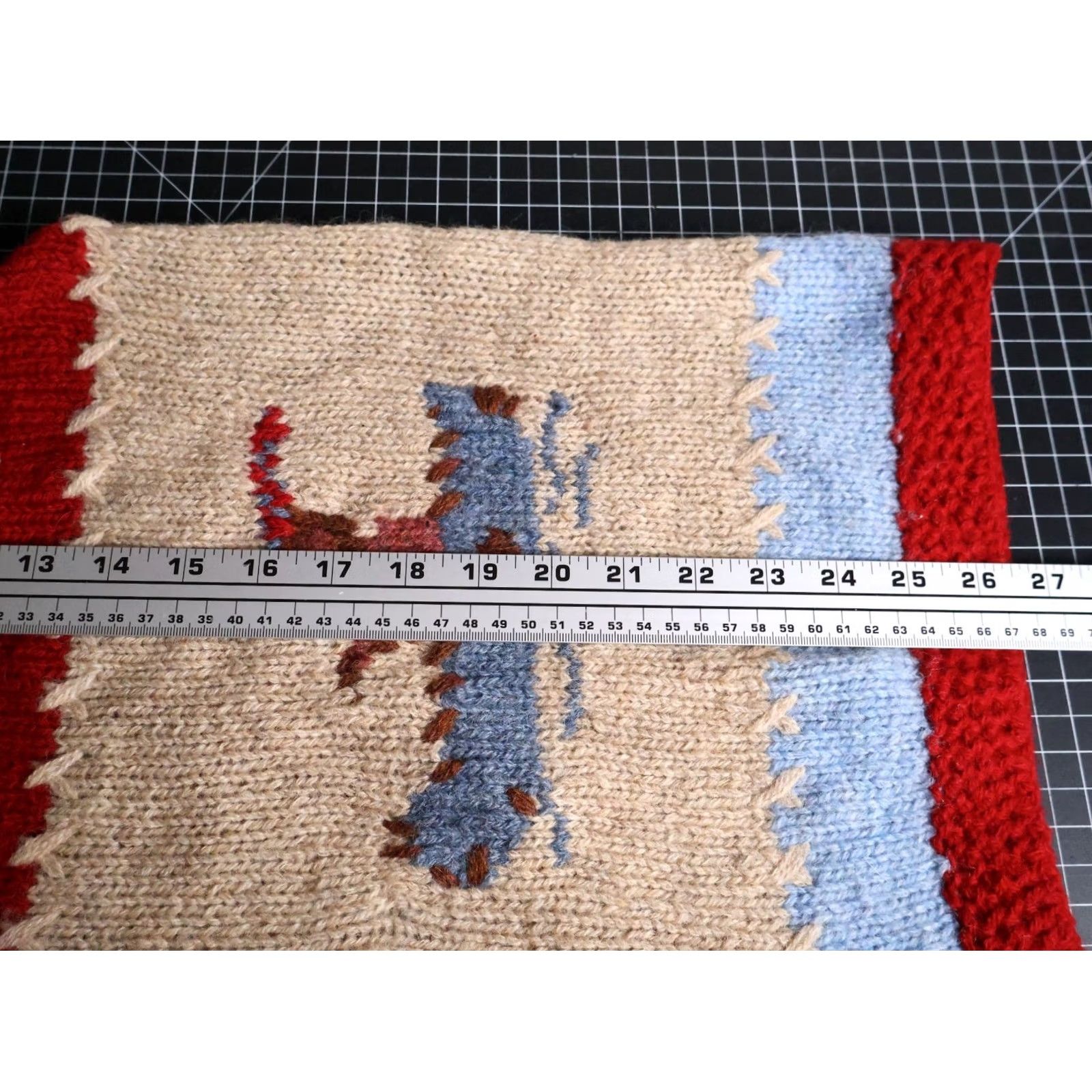 Eddie Bauer VINTAGE Eddie Bauer Sweater Vest Knit Wool Patchwork Red 90s XL Women’s Womens Size XL / US 12-14 / IT 48-50 - 6 Thumbnail