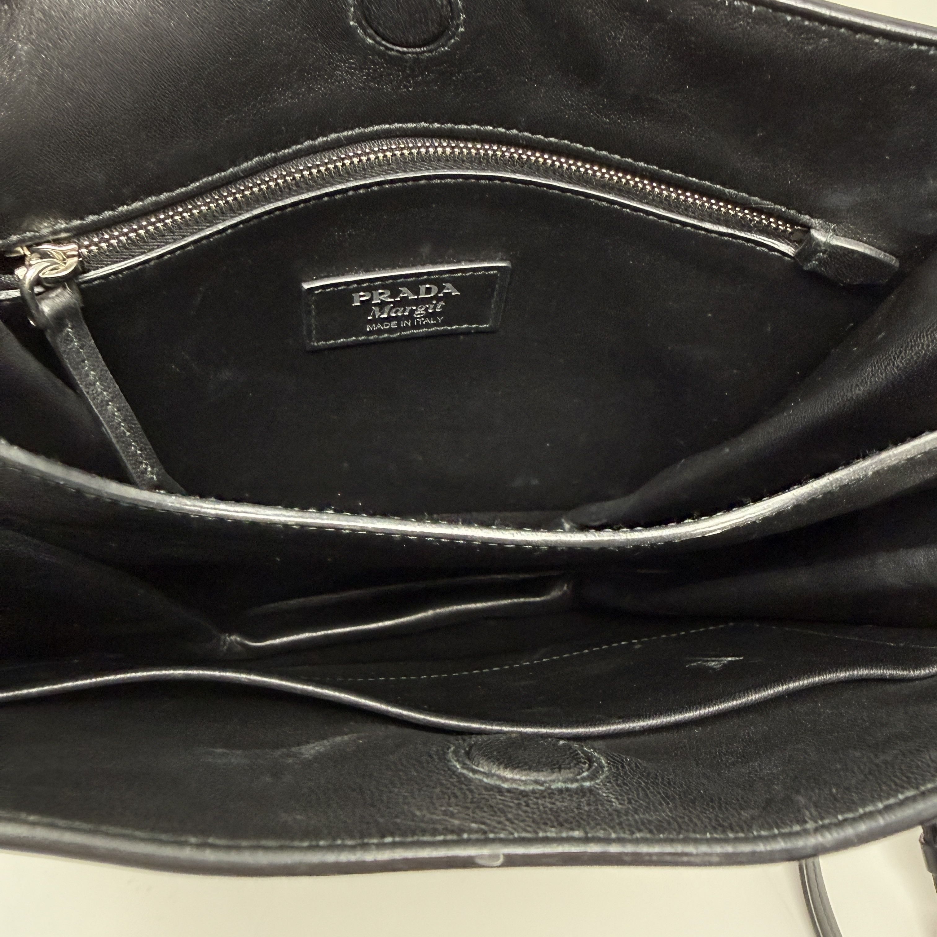 Prada Prada Margit Genuine Leather Convertible Size ONE SIZE - 11 Thumbnail