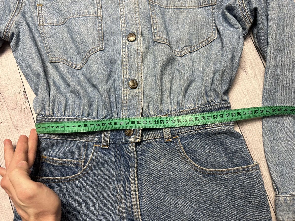 Other Vintage Moschino denim overalls jeans size S/M rare Size L / US 10 / IT 46 - 10 Thumbnail