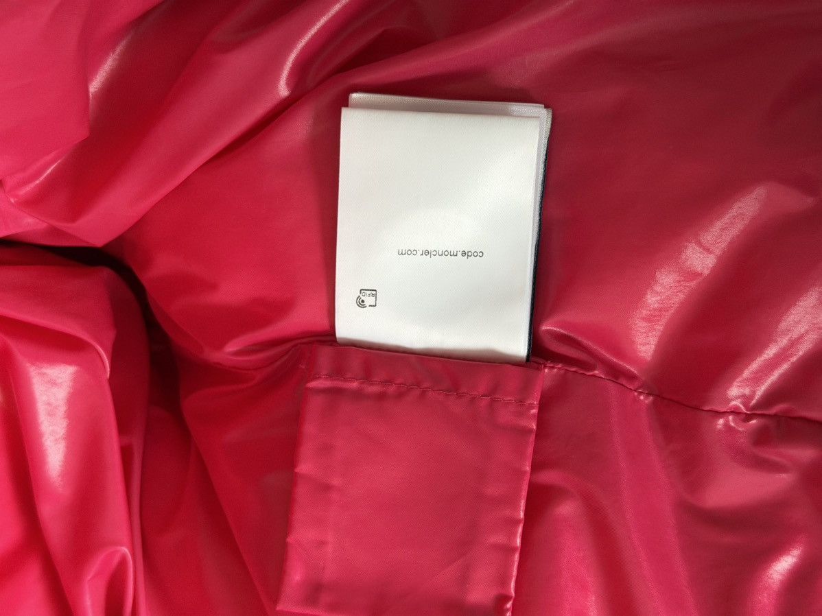 Moncler Moncler Fuchsia Caille Velvet Puffer Jacket Coat Pink Size XS / US 0-2 / IT 36-38 - 23 Thumbnail