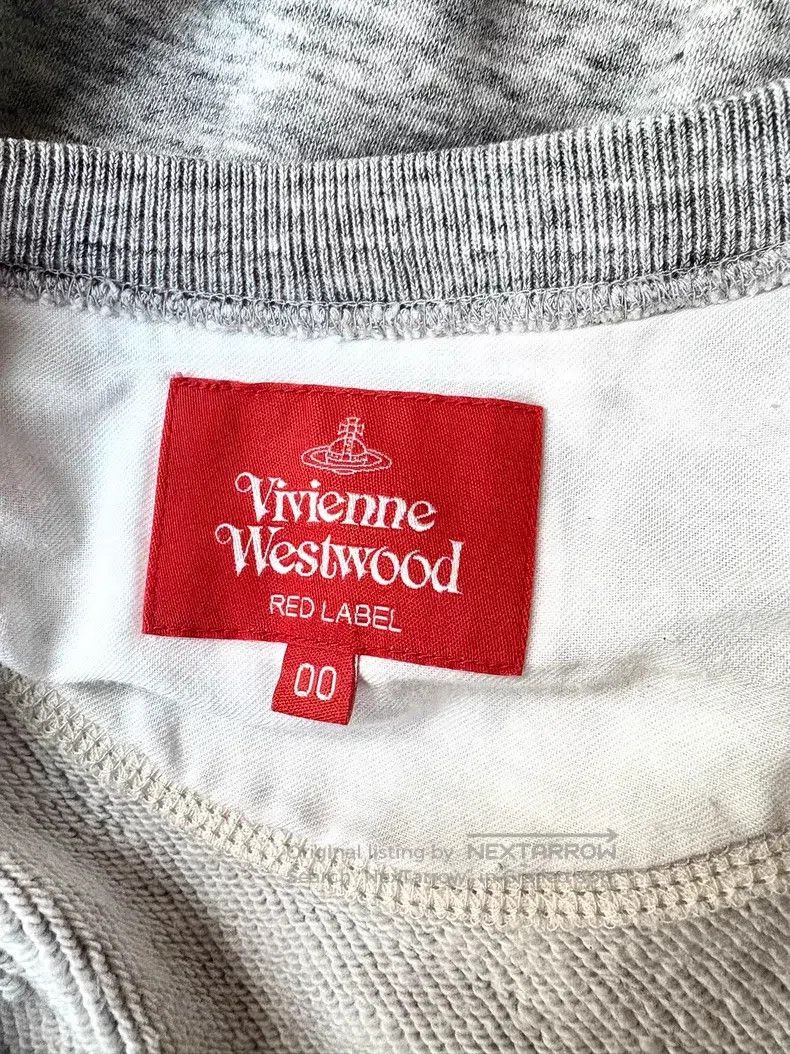 Vivienne Westwood Vivienne Westwood Grey Saturn Sweatshirt Size ONE SIZE - 7 Thumbnail