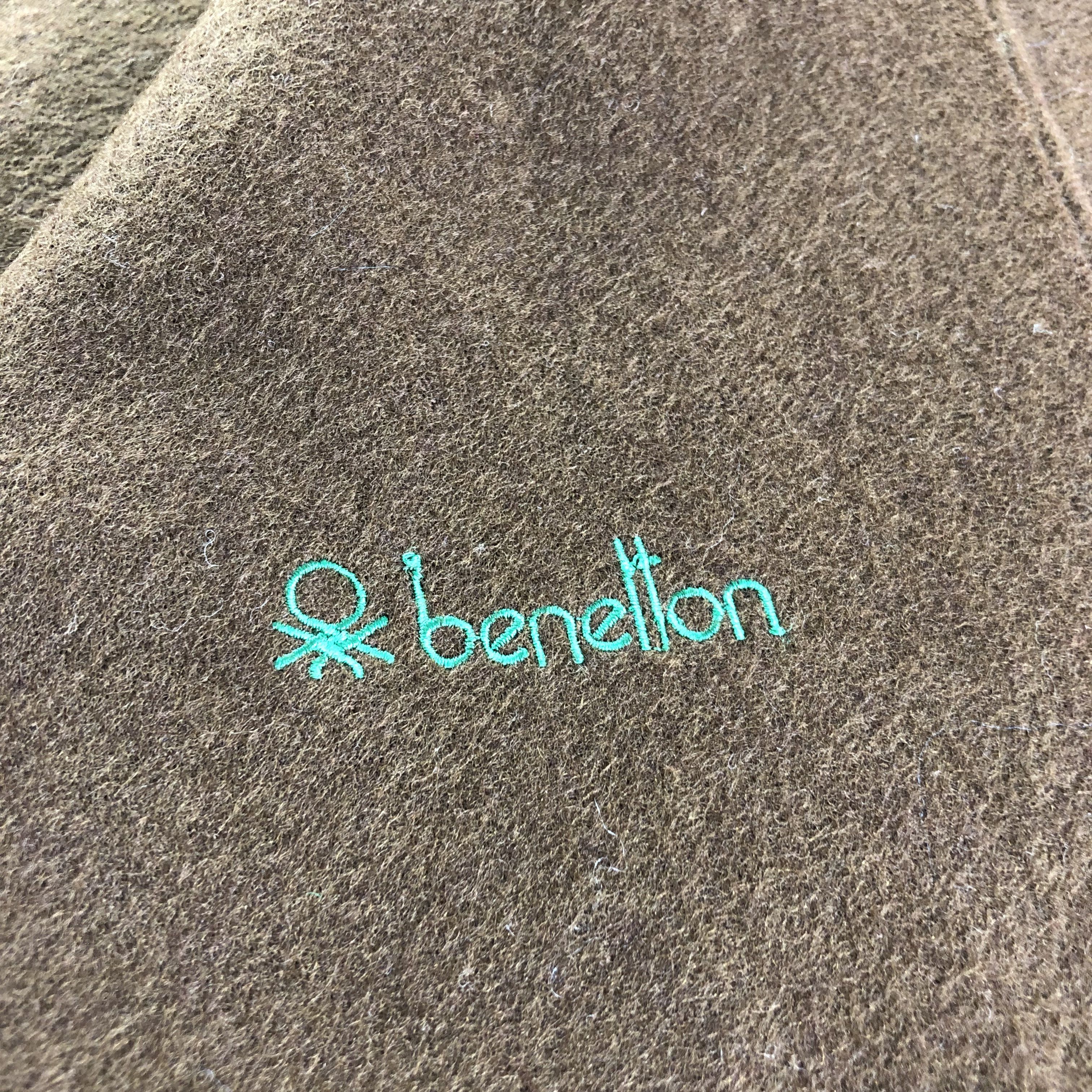 United Colors Of Benetton Benetton Wool Scarf Muffler V1891 Size ONE SIZE - 5 Thumbnail