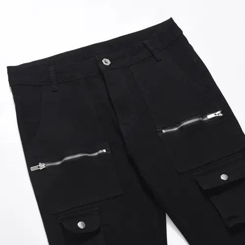 VIBE Straight Boot Cut Flared Pocket Cargo Jeans Size US 30 / EU 46 - 5 Thumbnail