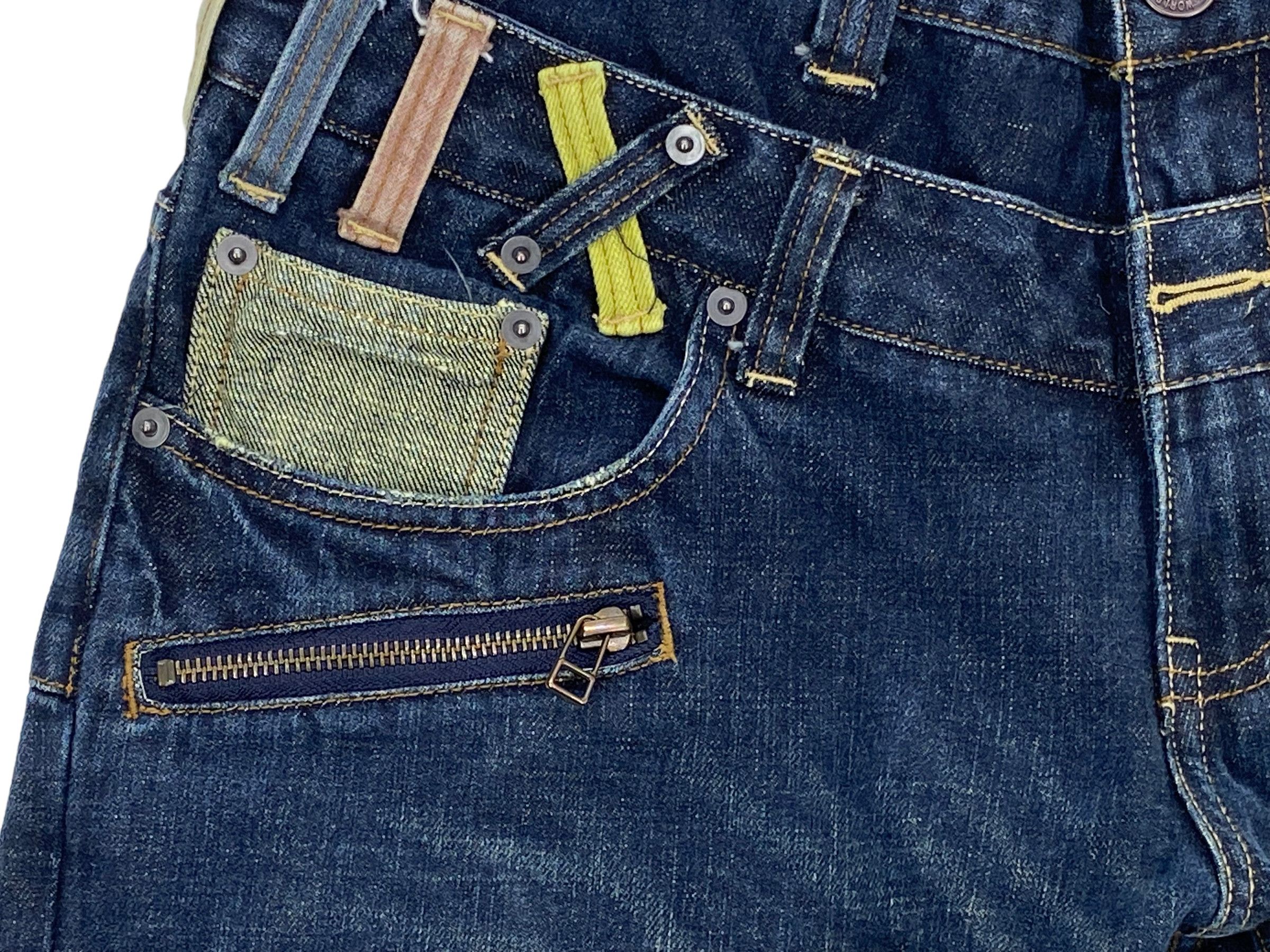 Other Dominate Handcrafted Jeans Double Waist Distressed Jeans Size US 32 / EU 48 - 10 Thumbnail