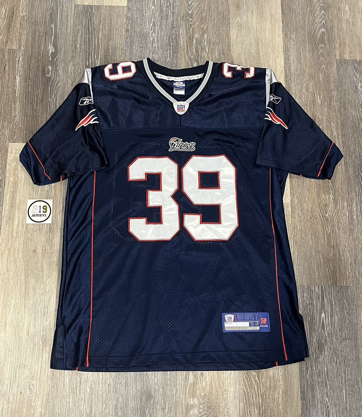 RBK Authentic New England Patriots Danny Woodhead NFL Jersey Tops