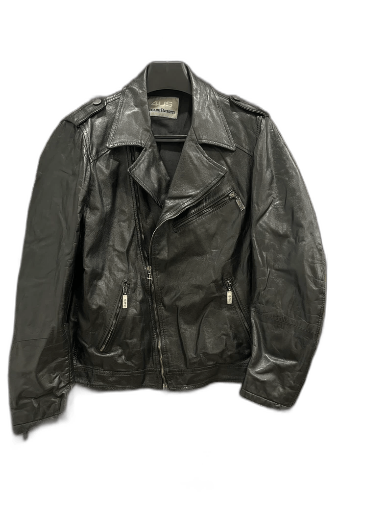 Schott 4US Leather Motorcycle Jacket Made in Italy Size US L / EU 52-54 / 3 - 1 Thumbnail