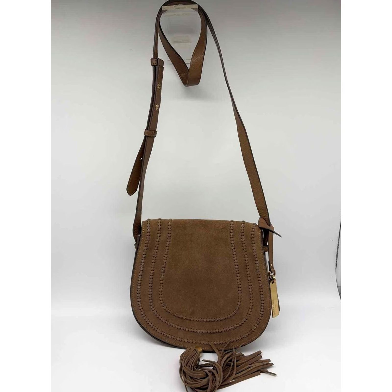 Vince Camuto Vince Camuto Brown Crossbody Pre-Owned Size ONE SIZE - 7 Thumbnail