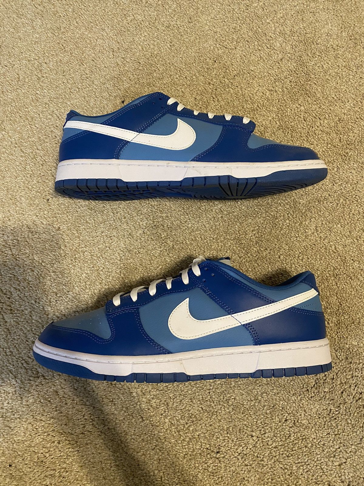 Nike Nike Dunk Low Dark Mamba Blue Size US 12 / EU 45 - 5 Thumbnail