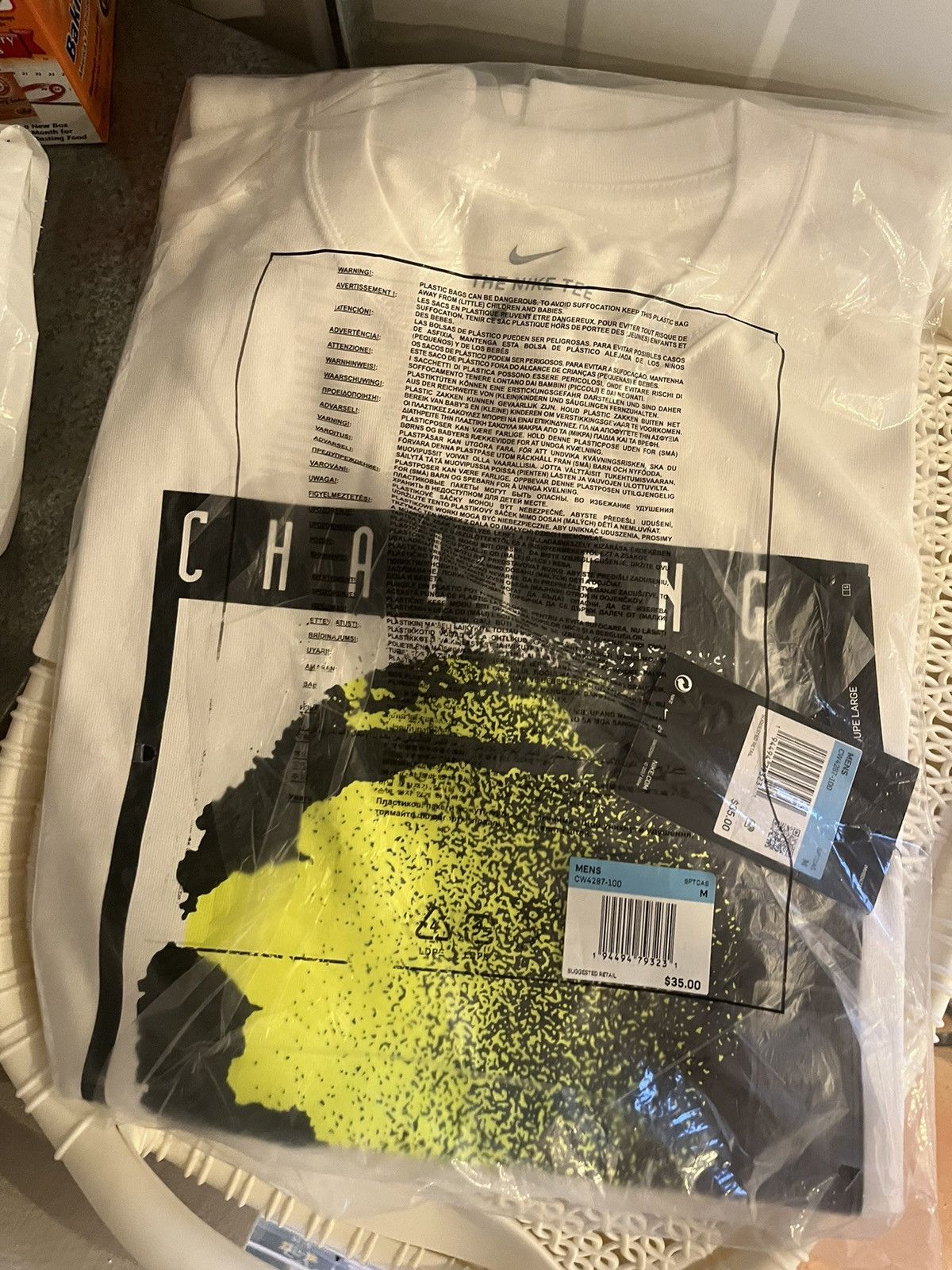 Nike Agassi challenge court flame ball t shirt reissue Size US M / EU 48-50 / 2 - 1 Preview