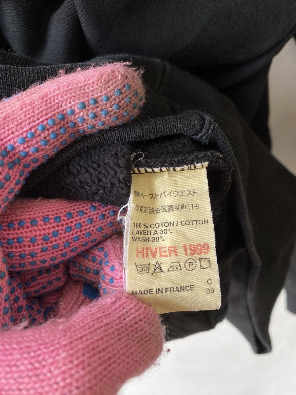 A.P.C. × Japanese Brand 1990s - A.P.C Black Zipper Hoodie Size US M / EU 48-50 / 2 - 14 Thumbnail