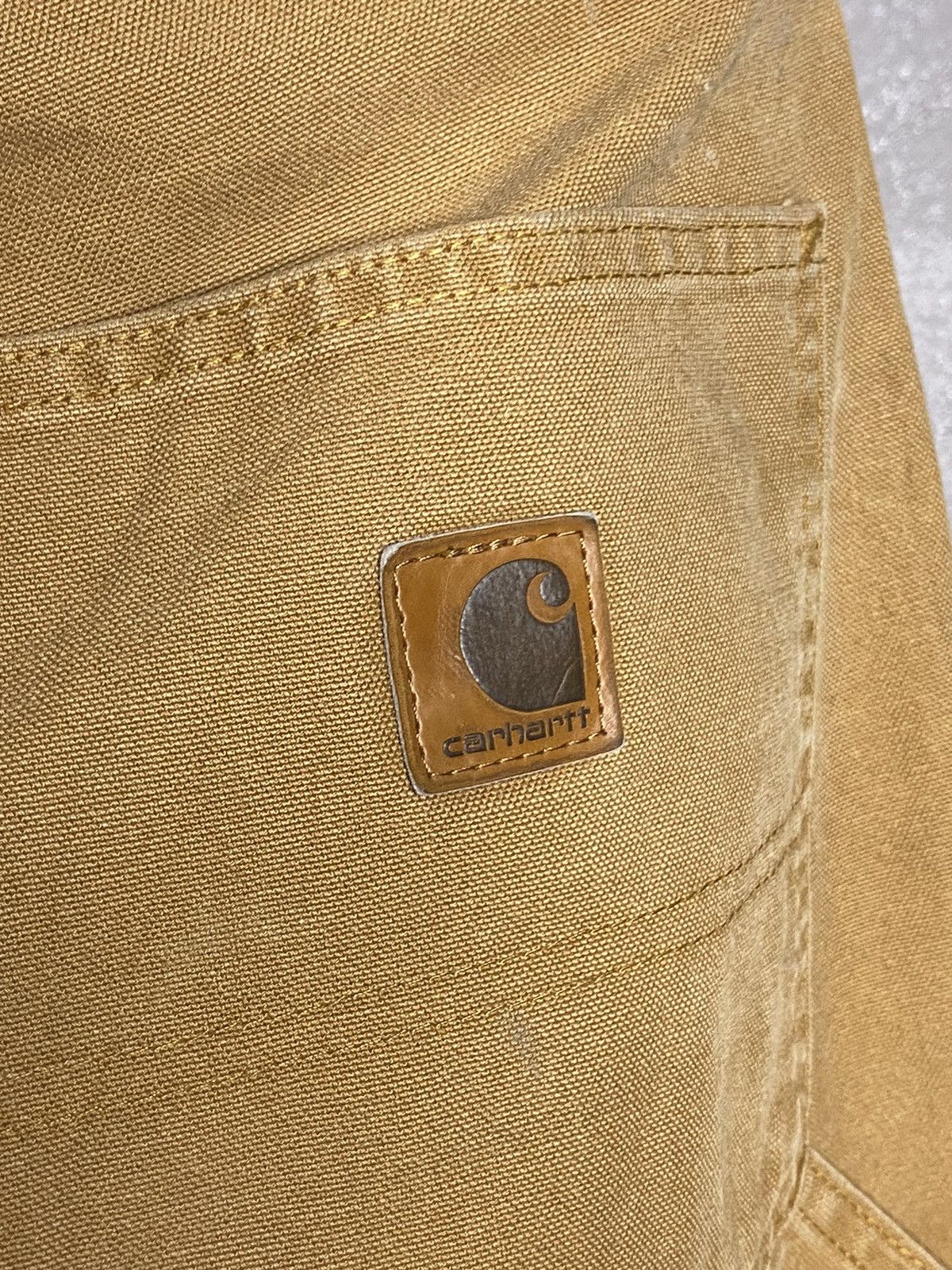 Carhartt × Carhartt Wip Carhartt Dungaree Fit Canvas Work Pants Beautiful Distressed Size US 30 / EU 46 - 3 Thumbnail