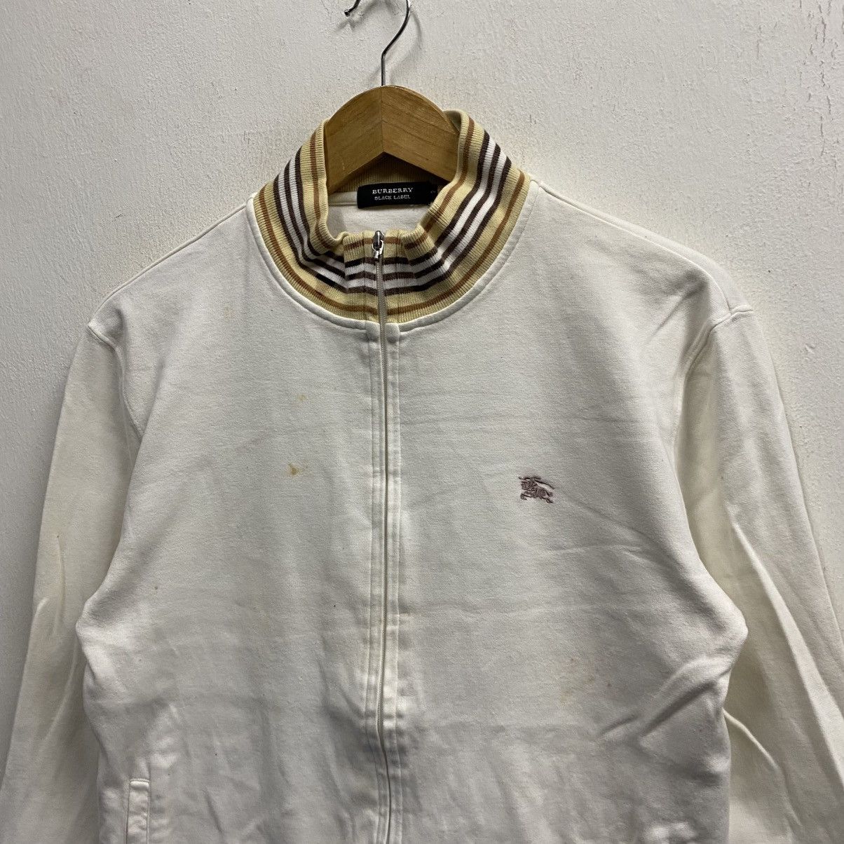 Burberry Burberry Black Label Cotton Zip Jacket – Heritage Trim Size US S / EU 44-46 / 1 - 3 Thumbnail