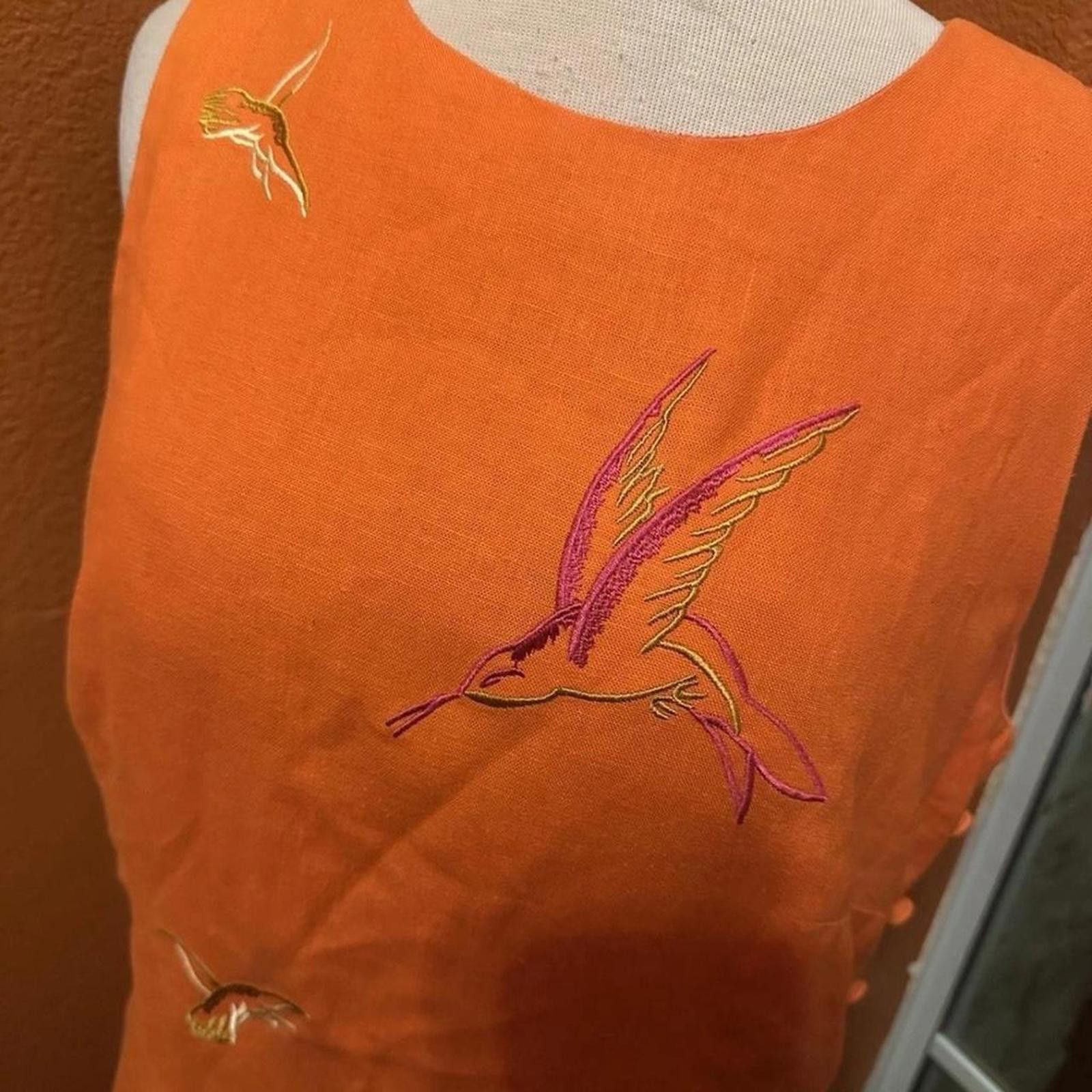 Other Vintage Y2K Maxi dress Linen Size 8 Virgo II Asian Size M / US 6-8 / IT 42-44 - 3 Thumbnail