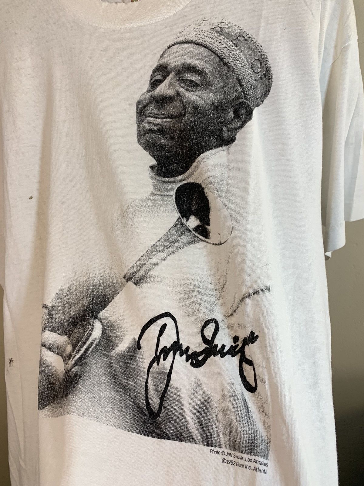 Band Tees × Vintage *RARE* Vintage 1992 Dizzy Gillespie Jazz Single Stitch Shirt Size US XL / EU 56 / 4 - 3 Thumbnail