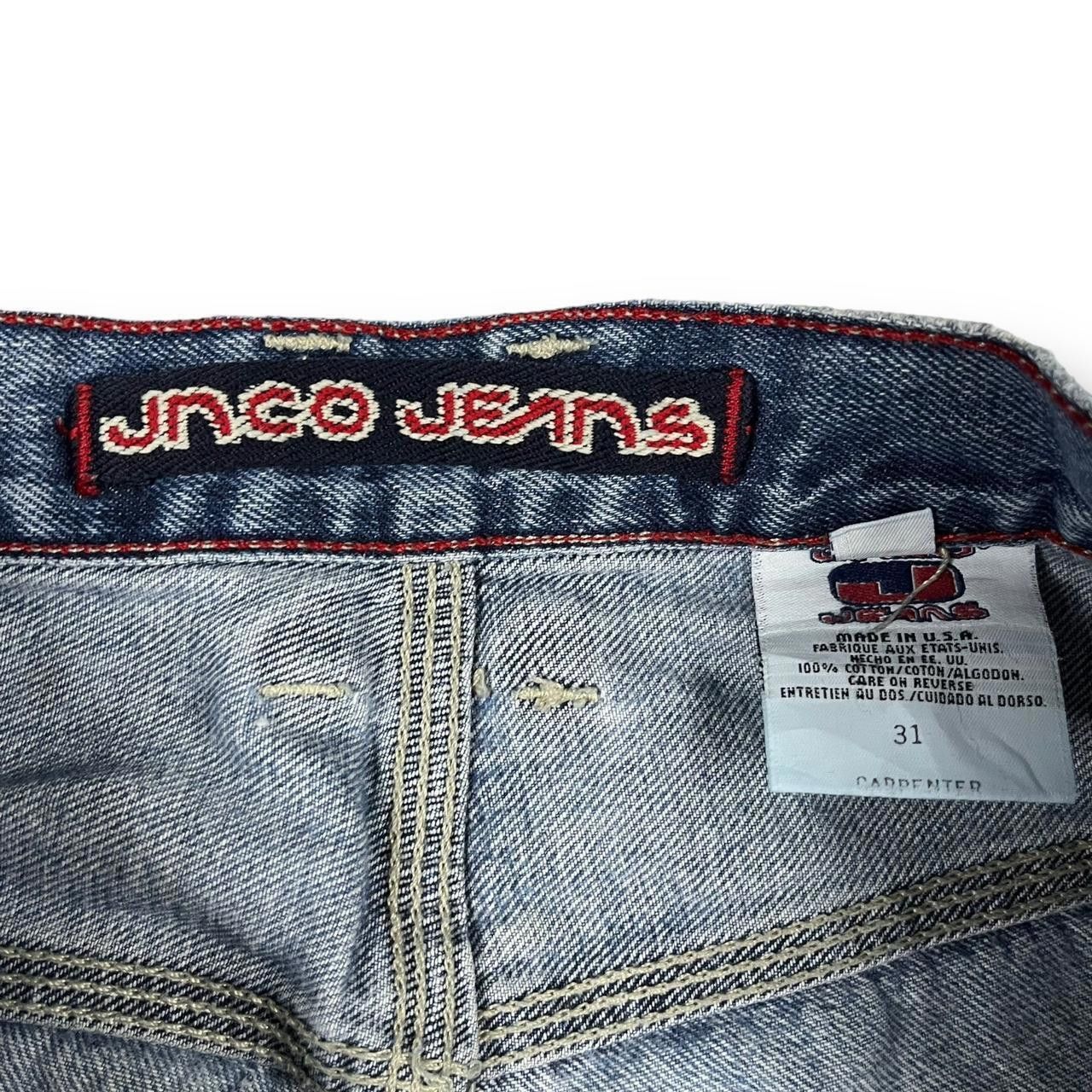 JNCO JNCO Men's Blue Shorts Size US 31 - 4 Thumbnail