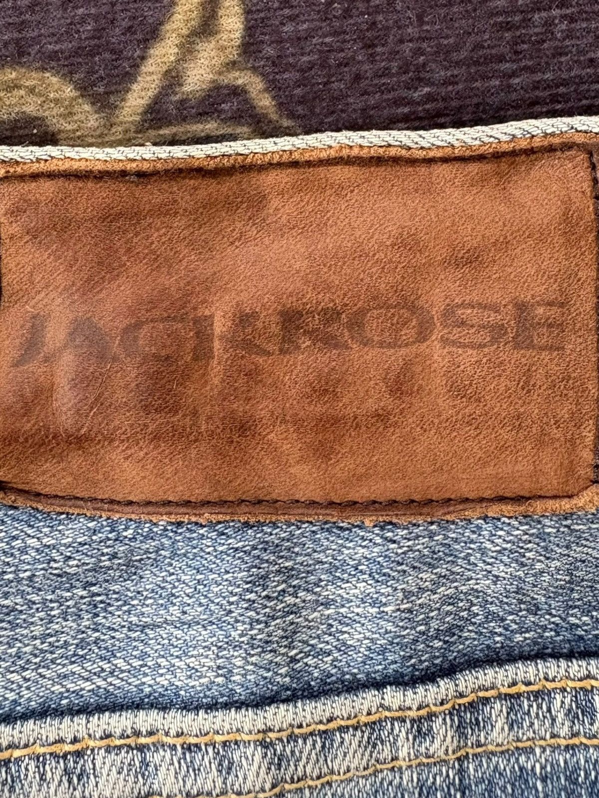 JACKROSE Vintage Japanese Jackrose Faded Wash Distress Slim Jeans Size US 34 / EU 50 - 6 Thumbnail