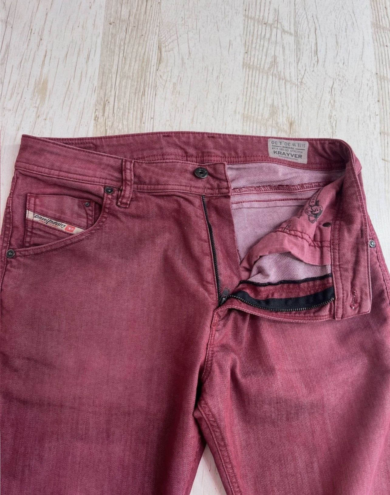 Diesel Trendy and eye-catching Diesel Krayver 0819D jeans size W30 Size US 30 / EU 46 - 6 Thumbnail