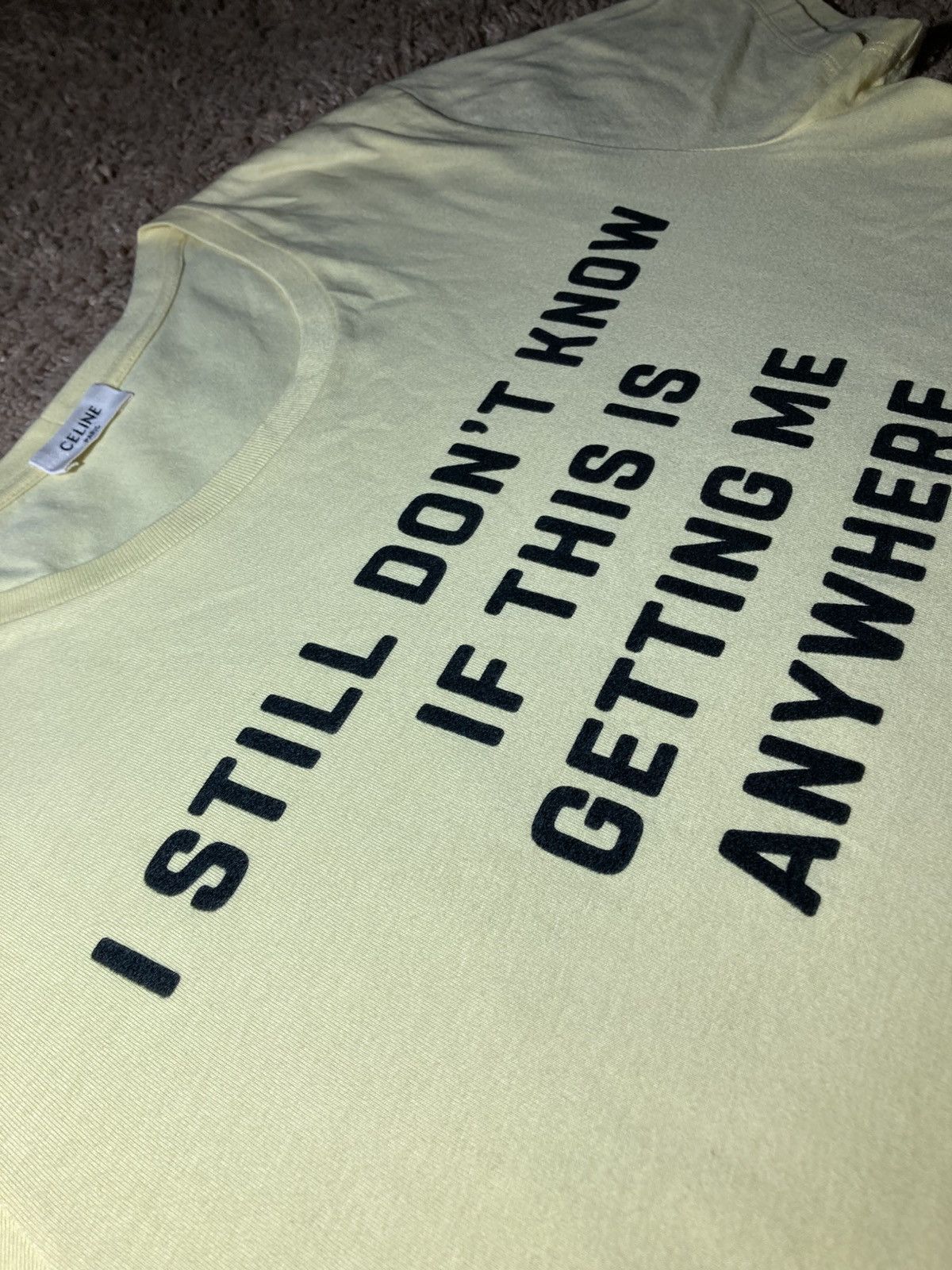 Celine SS20 Celine I Still Don't Know If This Kramer 2020 70s Hedi Size US S / EU 44-46 / 1 - 4 Thumbnail