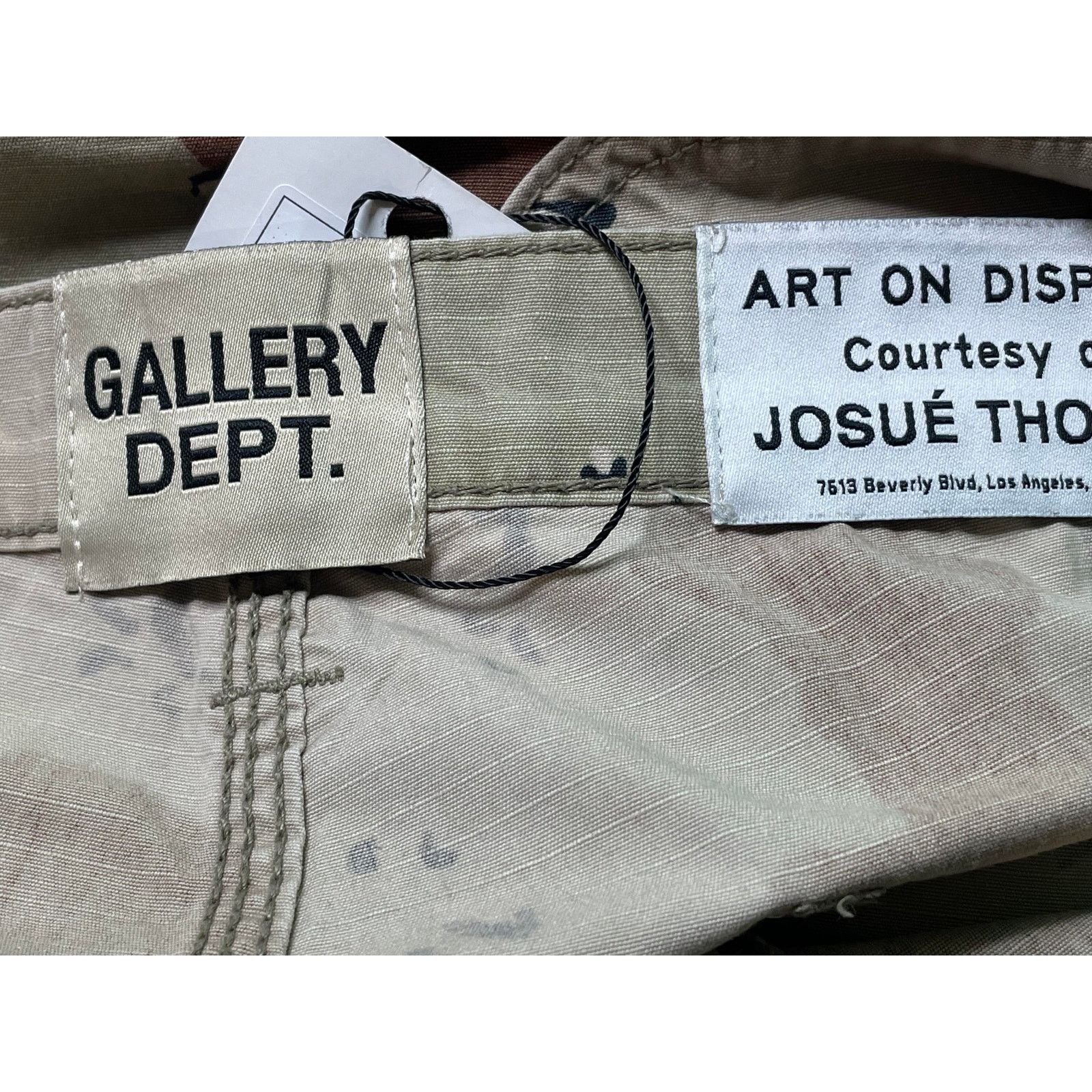 Gallery Dept. Gallery Dept 'Carpenter Desert' Camo Flare Size US 40 / EU 56 - 4 Thumbnail