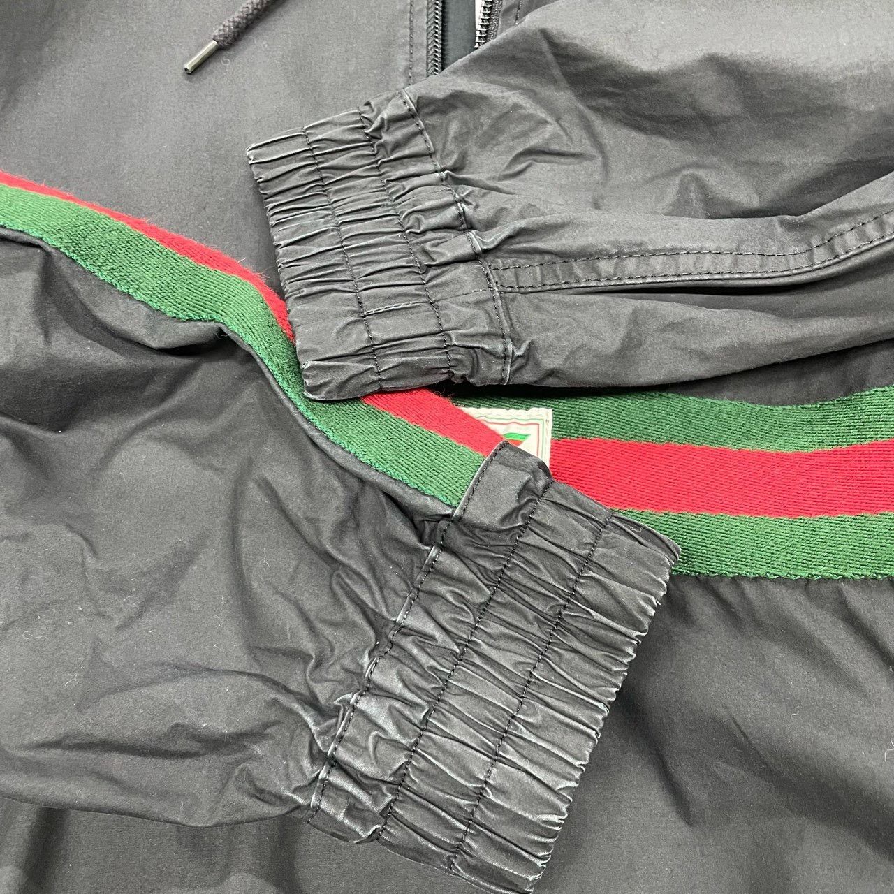 Gucci Gucci Red and green half-zip windbreaker jacket 2501-Nextar Size US S / EU 44-46 / 1 - 4 Thumbnail