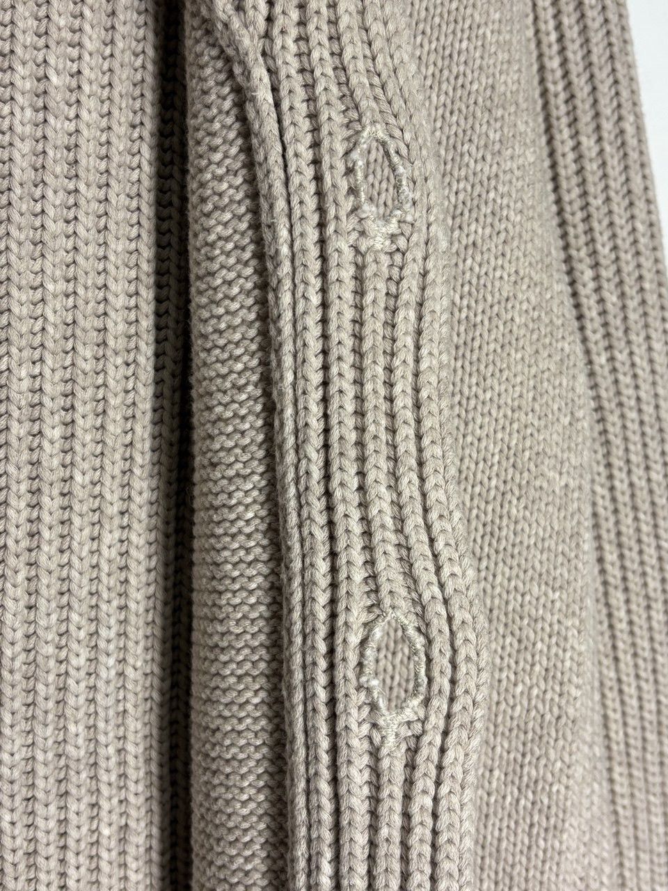 Brunello Cucinelli Brunello Cucinelli Shawl Collar Cardigan Cotton Knit Sweater Size US L / EU 52-54 / 3 - 14 Thumbnail