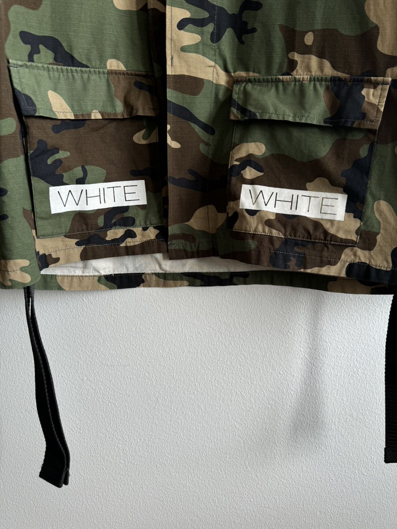 Off-White Off-White Virgil Abloh Vintage Camouflage Jacket Size US XL / EU 56 / 4 - 7 Thumbnail