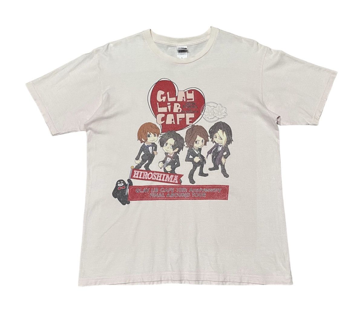 Band Tees VINTAGE GLAY JAPANESE ROCK BAND CAFE PROMO T SHIRT X-JAPAN Size US L / EU 52-54 / 3 - 1 Thumbnail