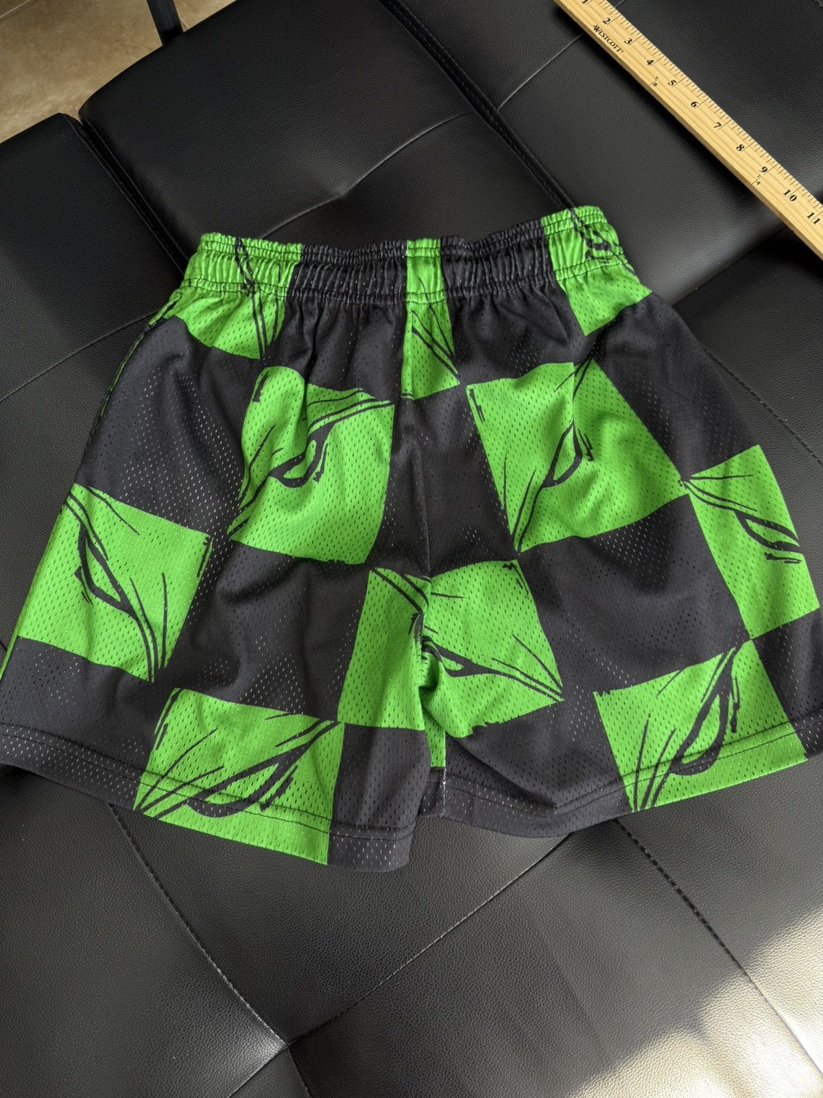 Eric Emanuel Eric Emanuel X Matty Boy NYC Green Mesh Shorts (M) NEW Size US 32 / EU 48 - 10 Thumbnail