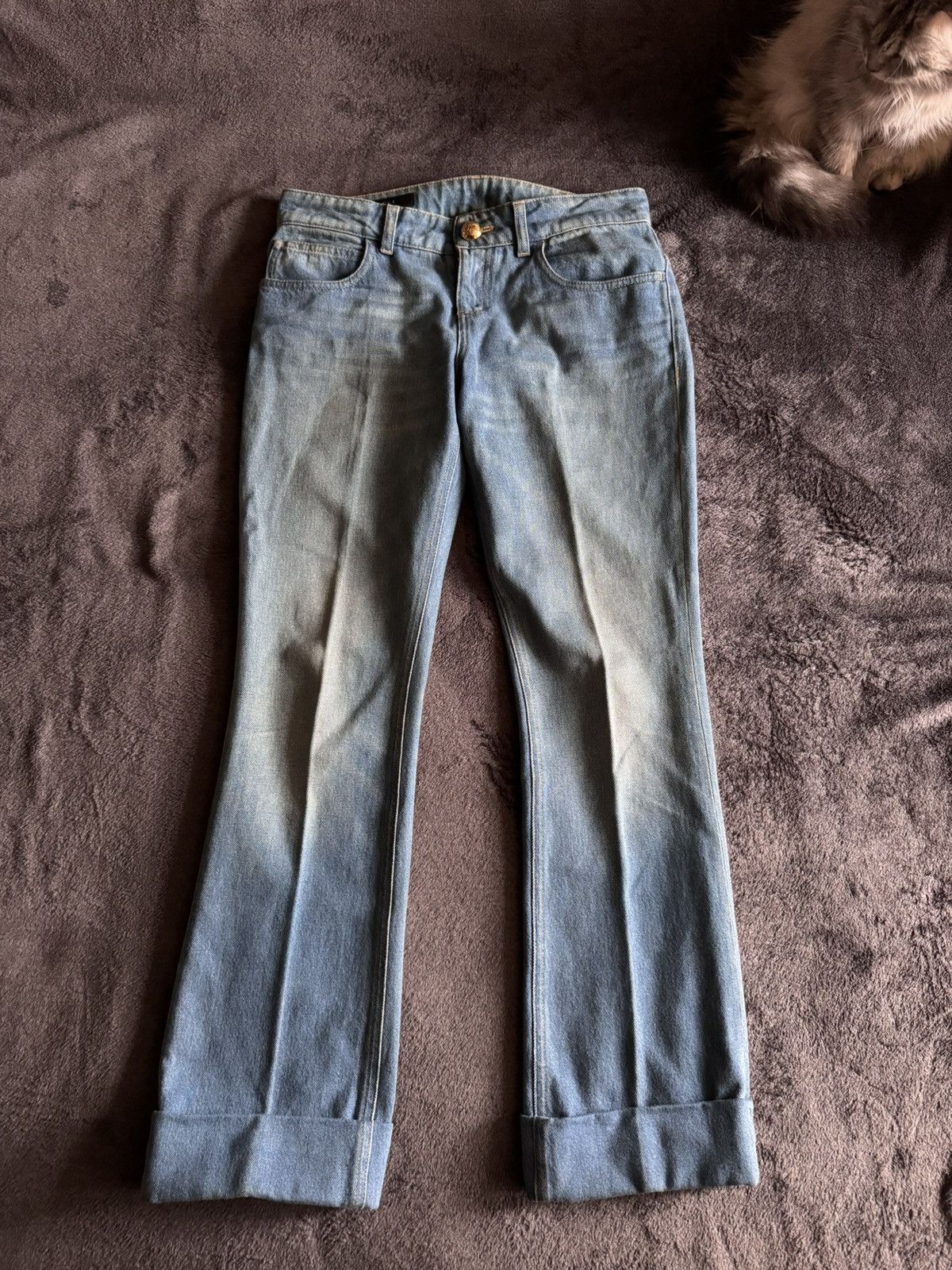 Gucci Gucci skinny flare jeans Size 38" / US 16 / IT 52 - 1 Thumbnail