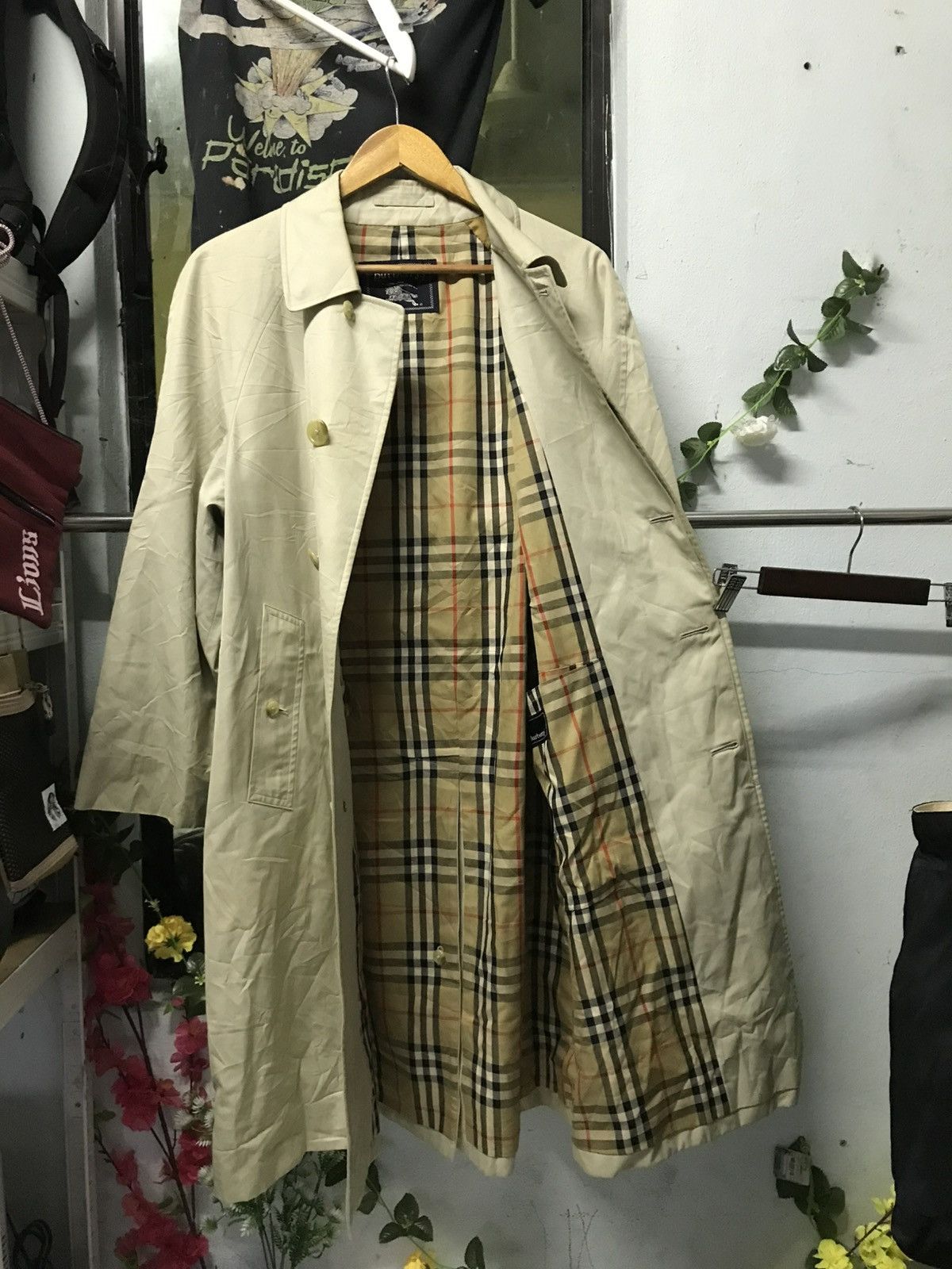Burberry × Vintage Vintage Burberry 90s Size US M / EU 48-50 / 2 - 1 Thumbnail