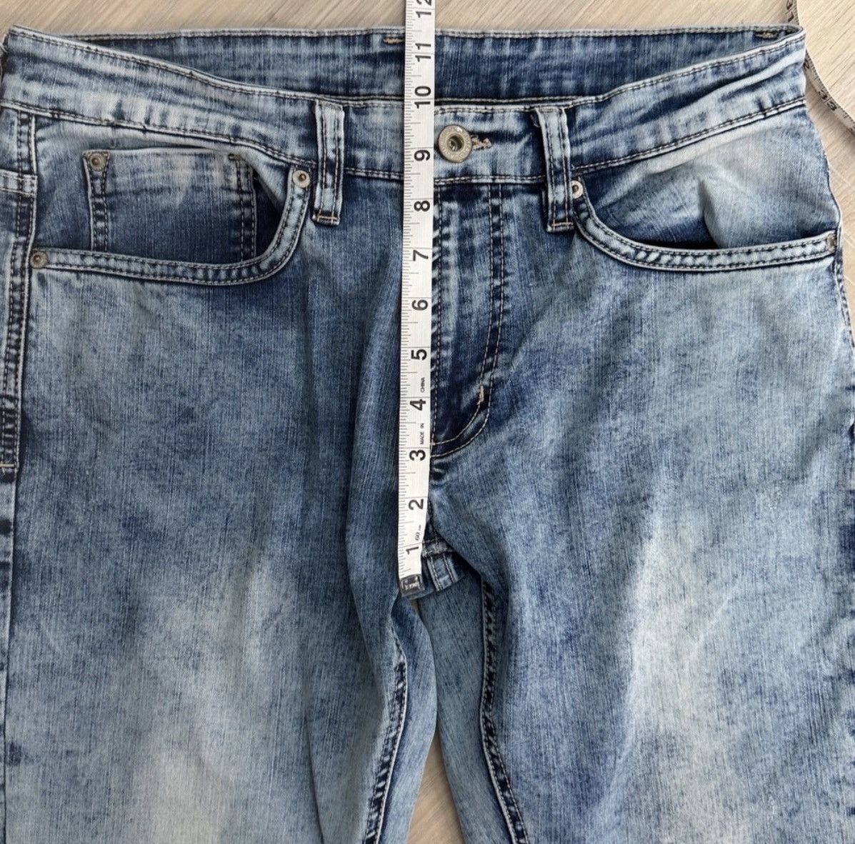 Buffalo David Bitton Buffalo David Bitton Slim Straight Denim Jeans Size US 32 / EU 48 - 5 Thumbnail