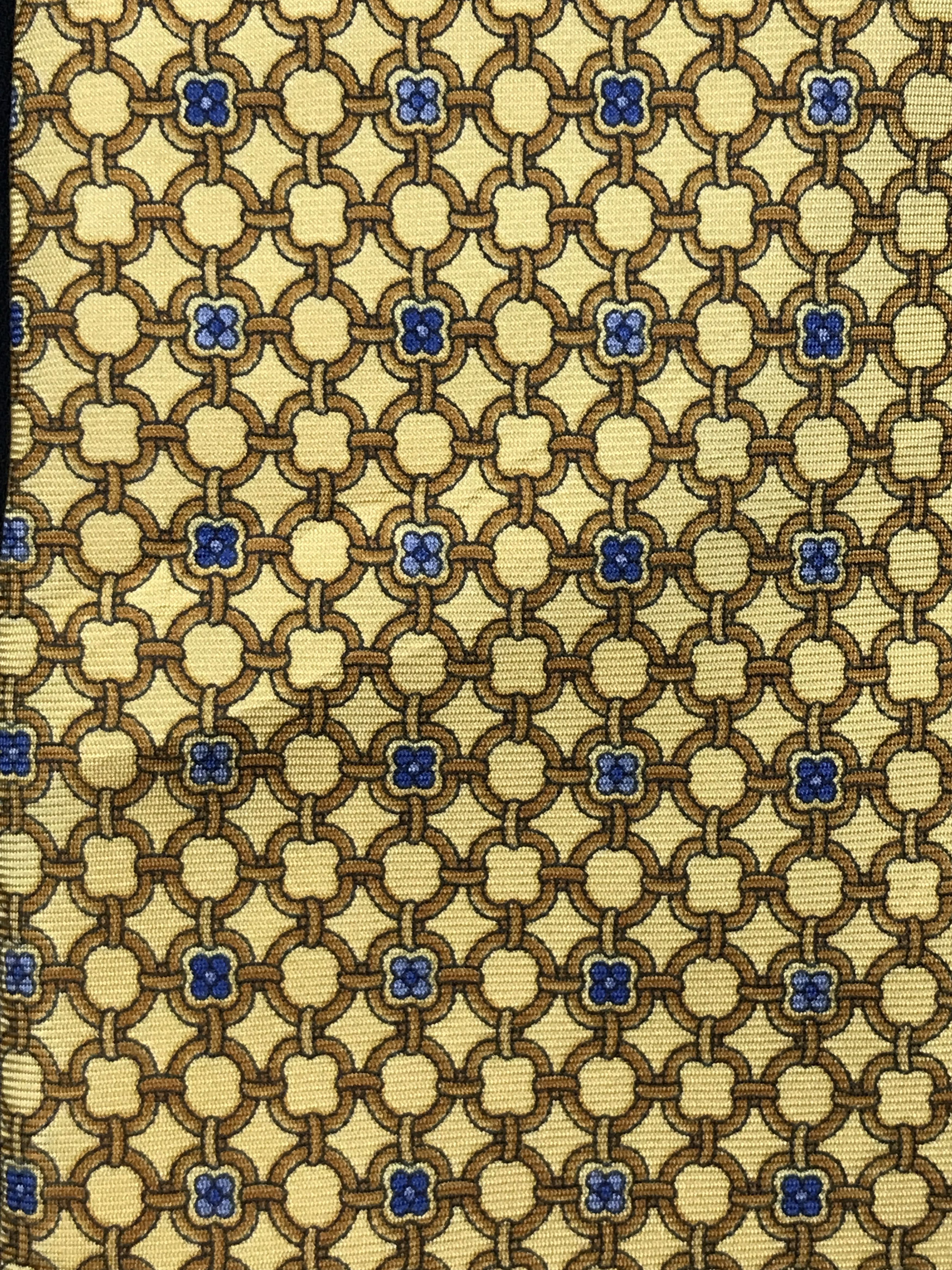Lancel × Vintage Vintage Lancel Silk Necktie Size ONE SIZE - 5 Thumbnail